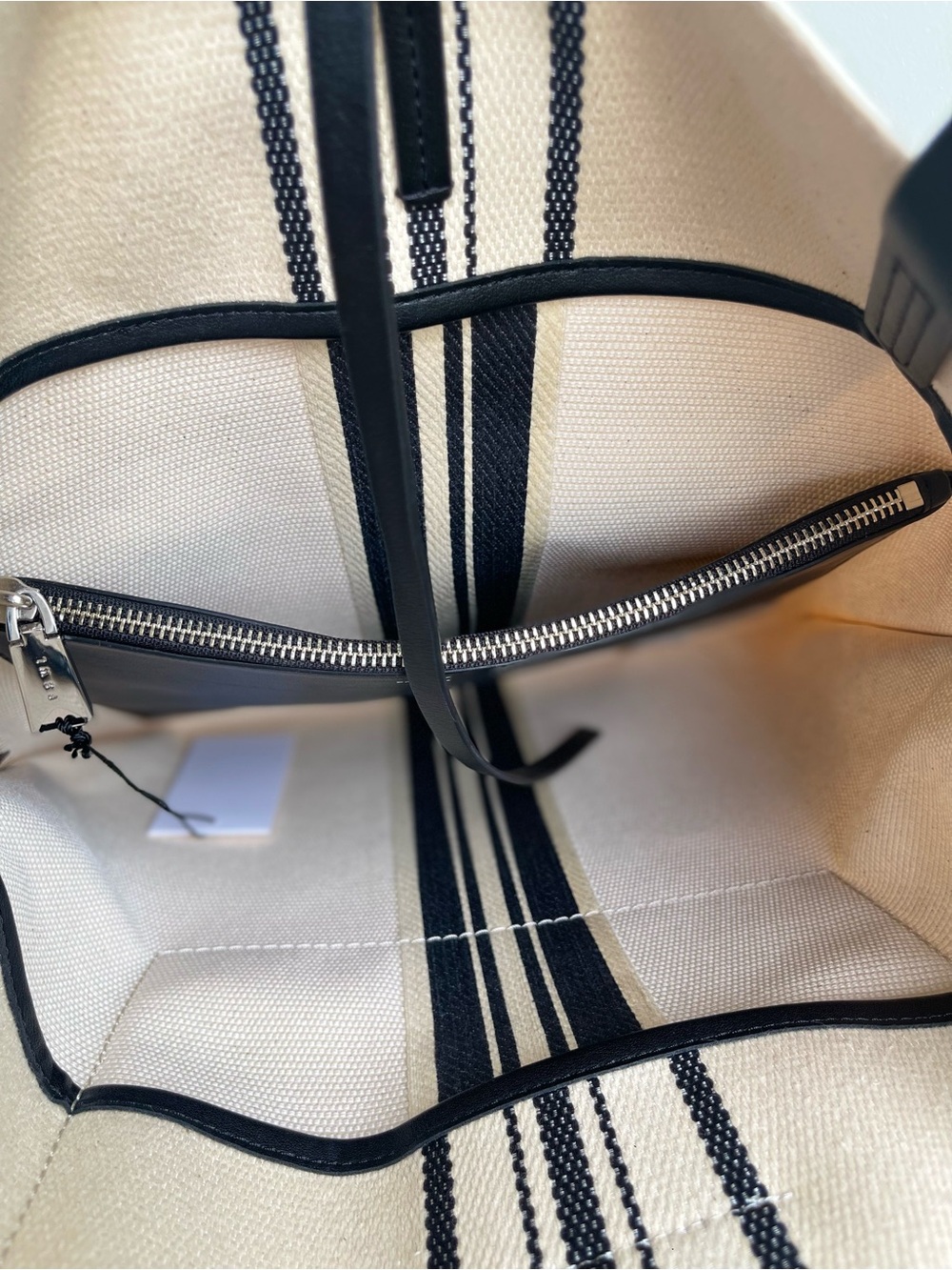 Proenza Schouler White Label Twin Stripe Tote - Picture 5 of 8